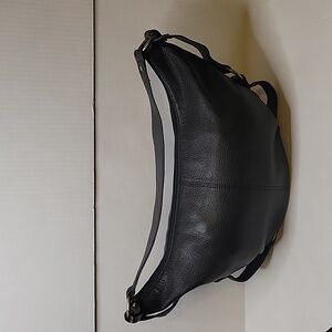 Hobo International Black Leather Shoulder Bag